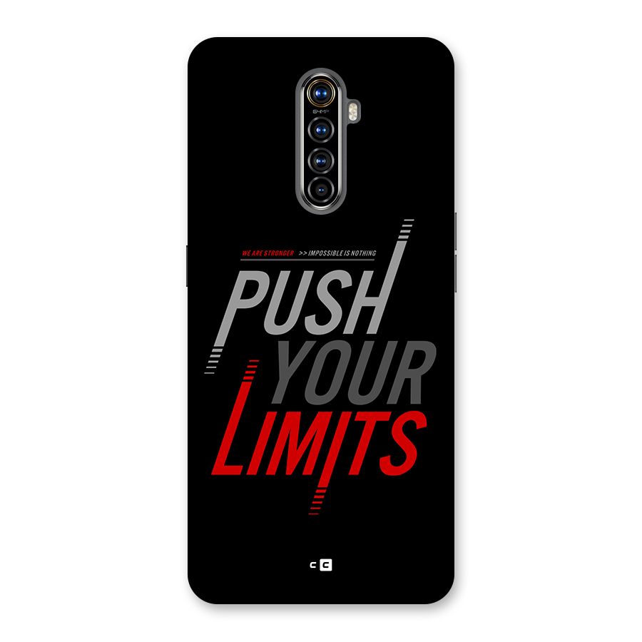 Push Your Limits Back Case for Realme X2 Pro