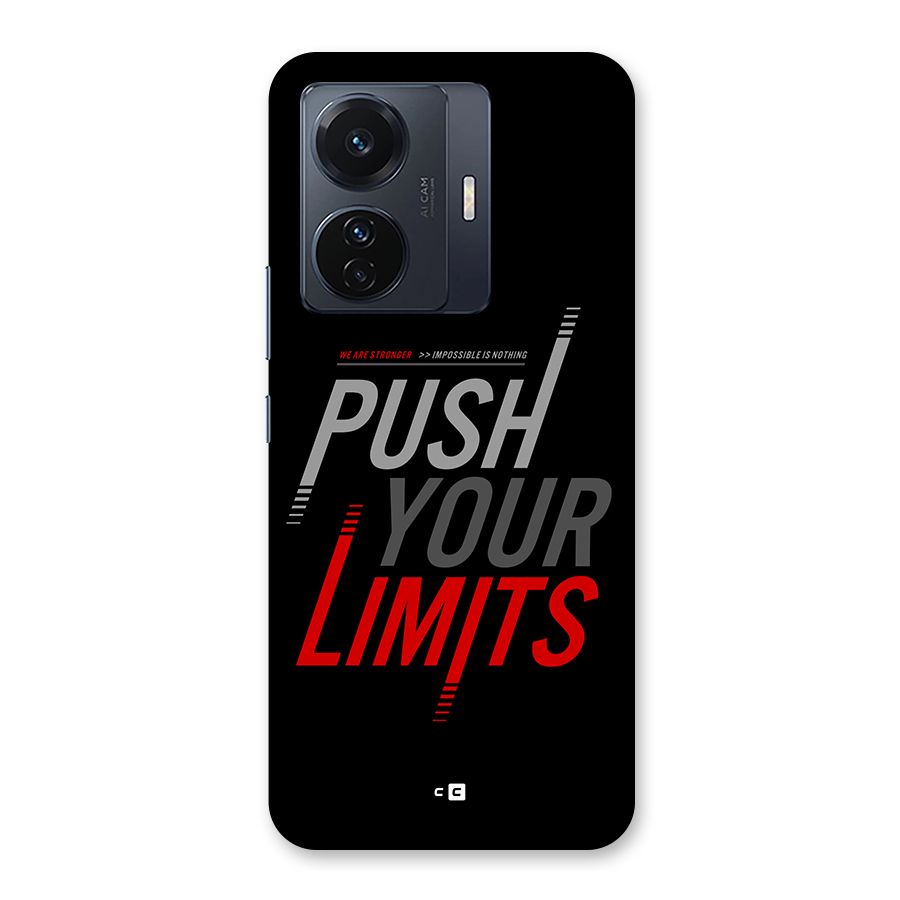 Push Your Limits Back Case for Vivo T1 Pro