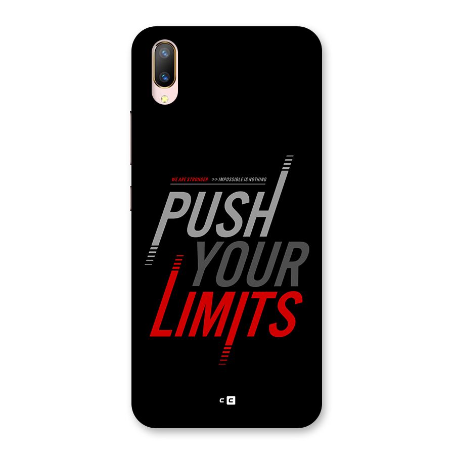 Push Your Limits Back Case for Vivo V11 Pro