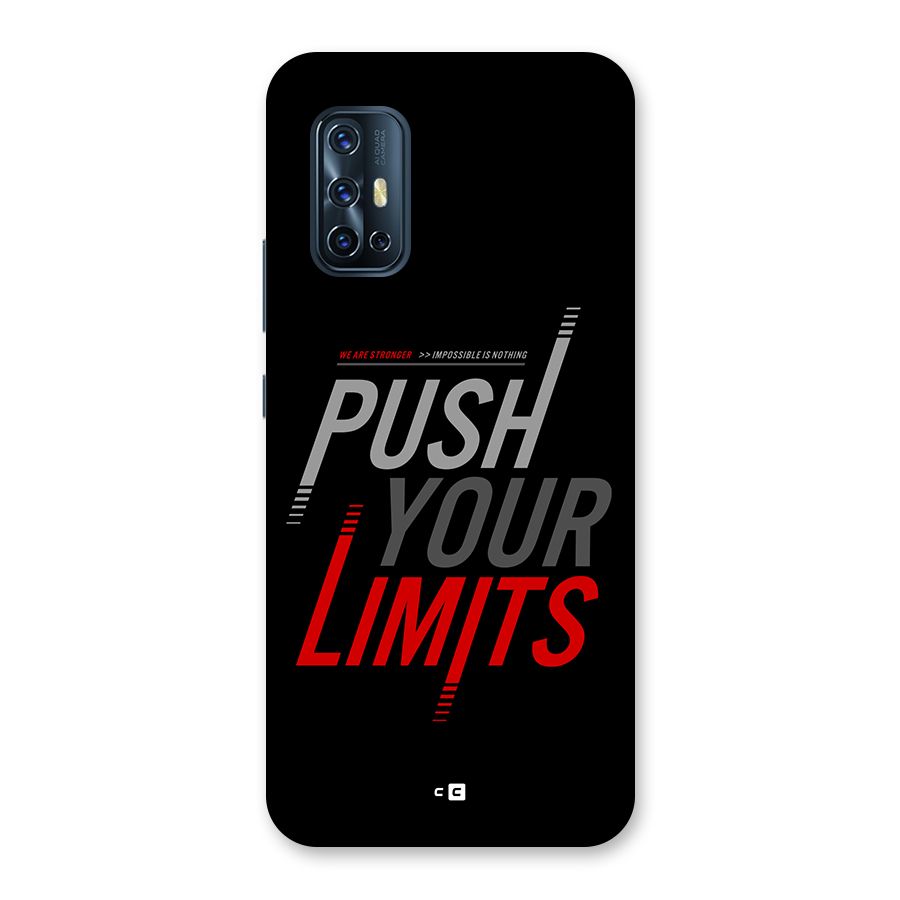 Push Your Limits Back Case for Vivo V17