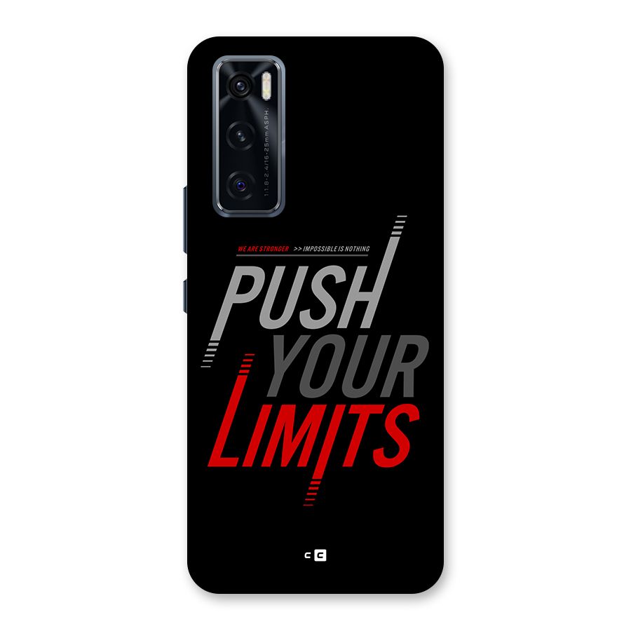 Push Your Limits Back Case for Vivo V20 SE