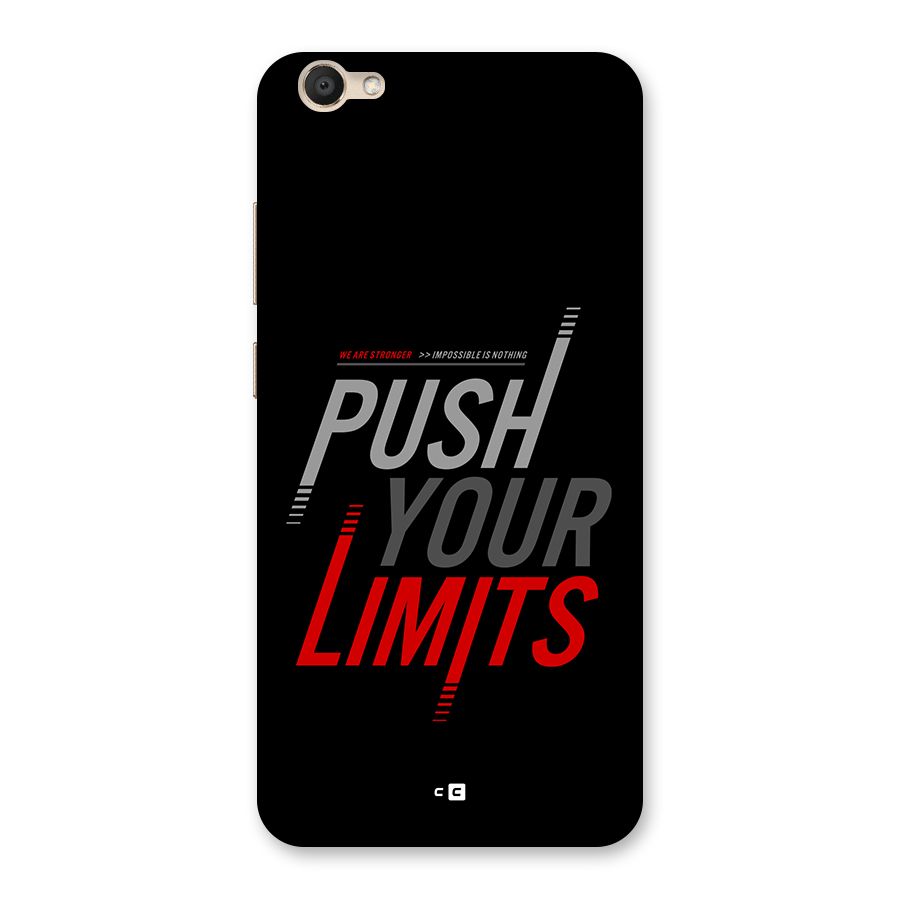 Push Your Limits Back Case for Vivo V5