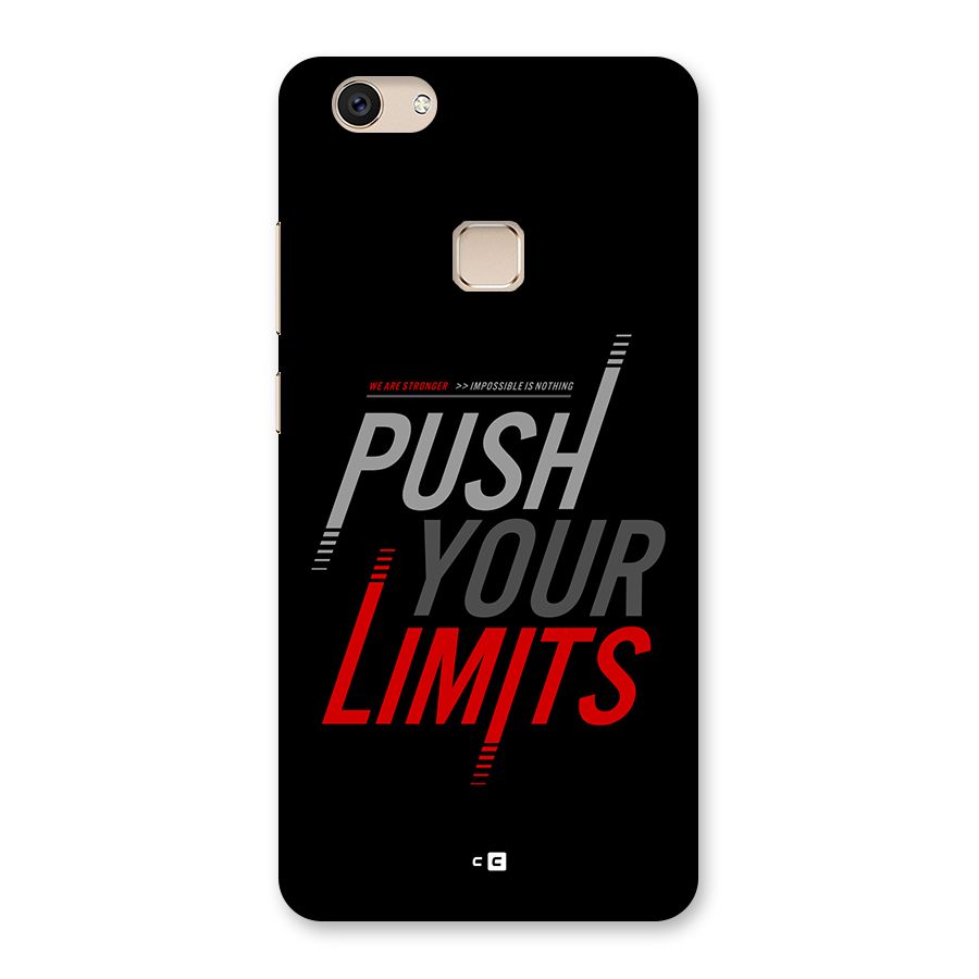 Push Your Limits Back Case for Vivo V7