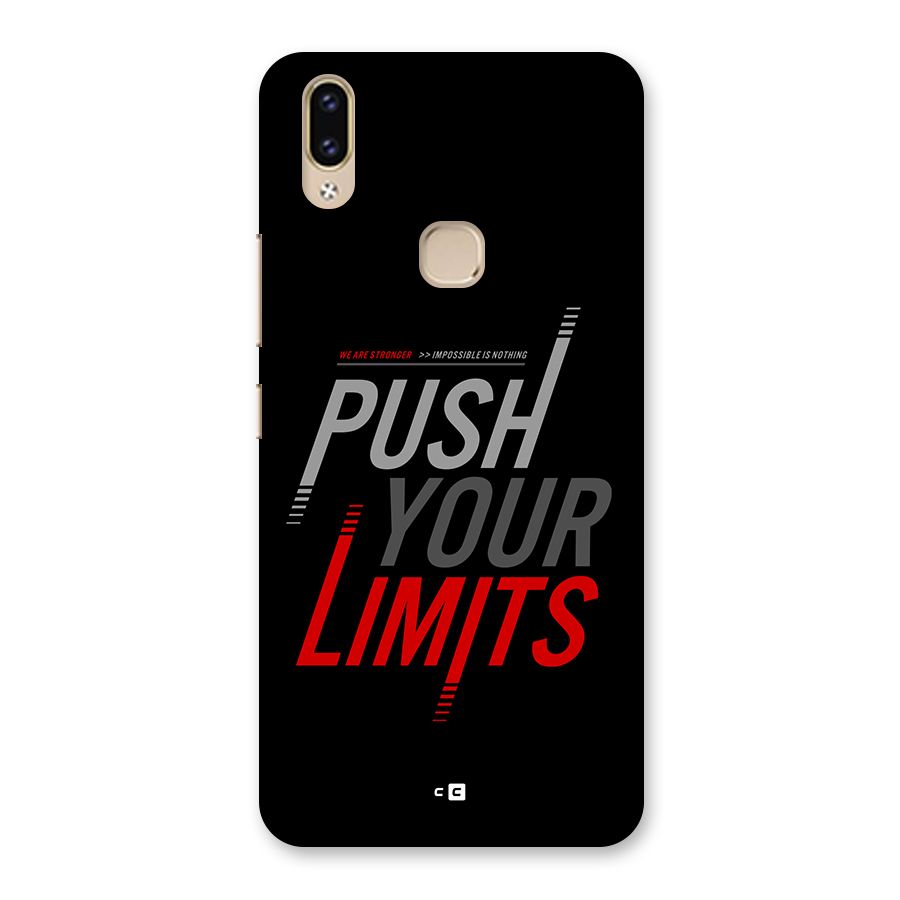 Push Your Limits Back Case for Vivo V9 Youth