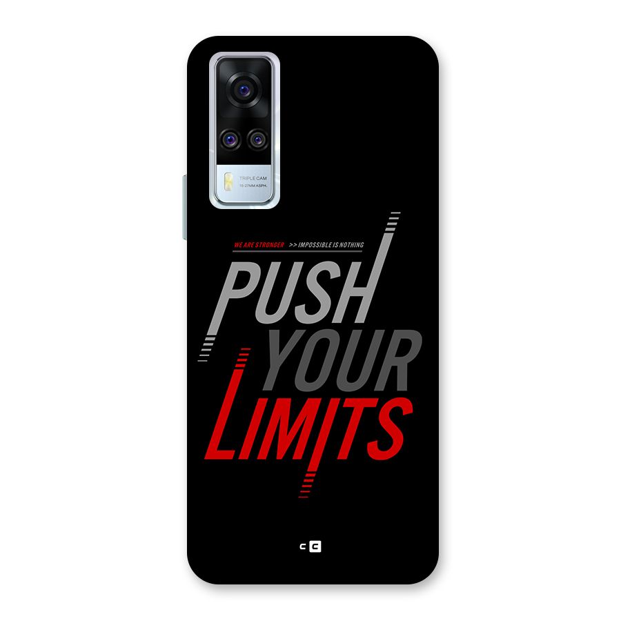 Push Your Limits Back Case for Vivo Y31