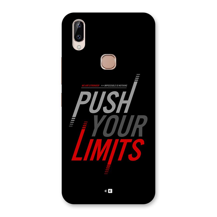 Push Your Limits Back Case for Vivo Y83 Pro