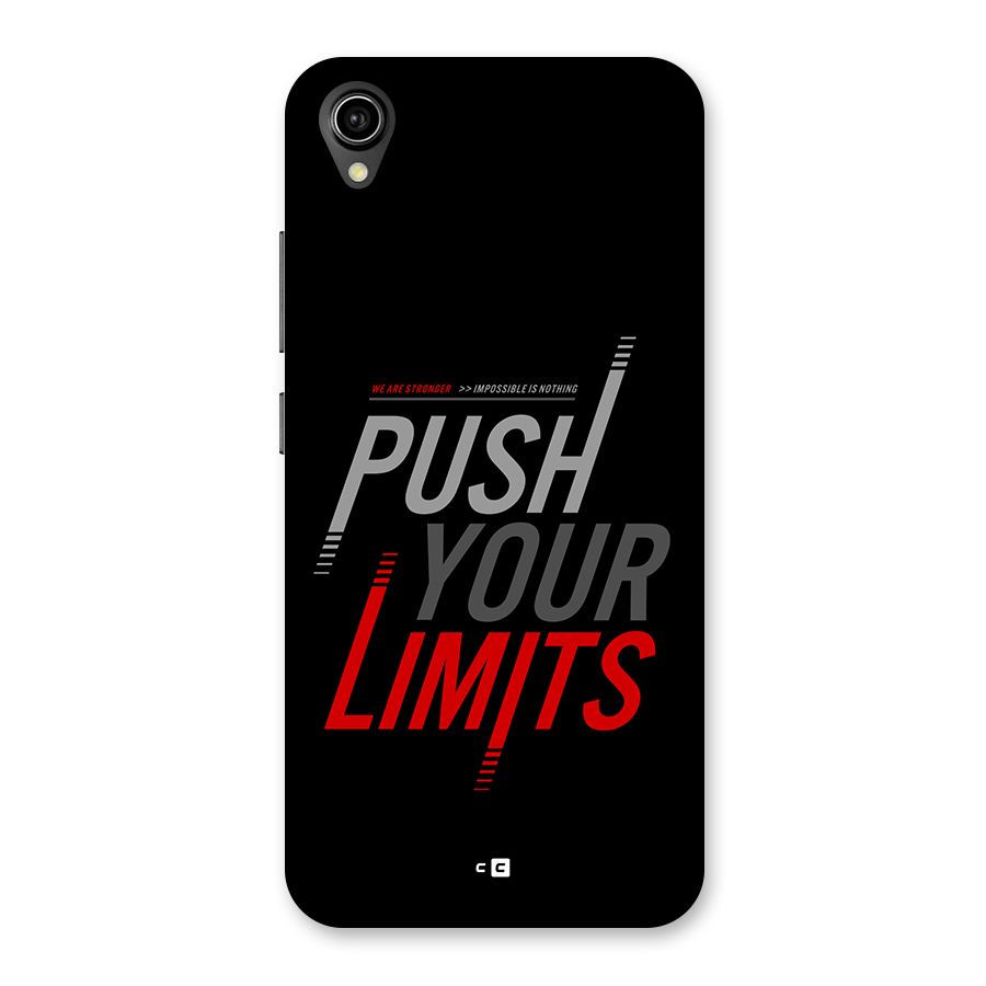 Push Your Limits Back Case for Vivo Y90