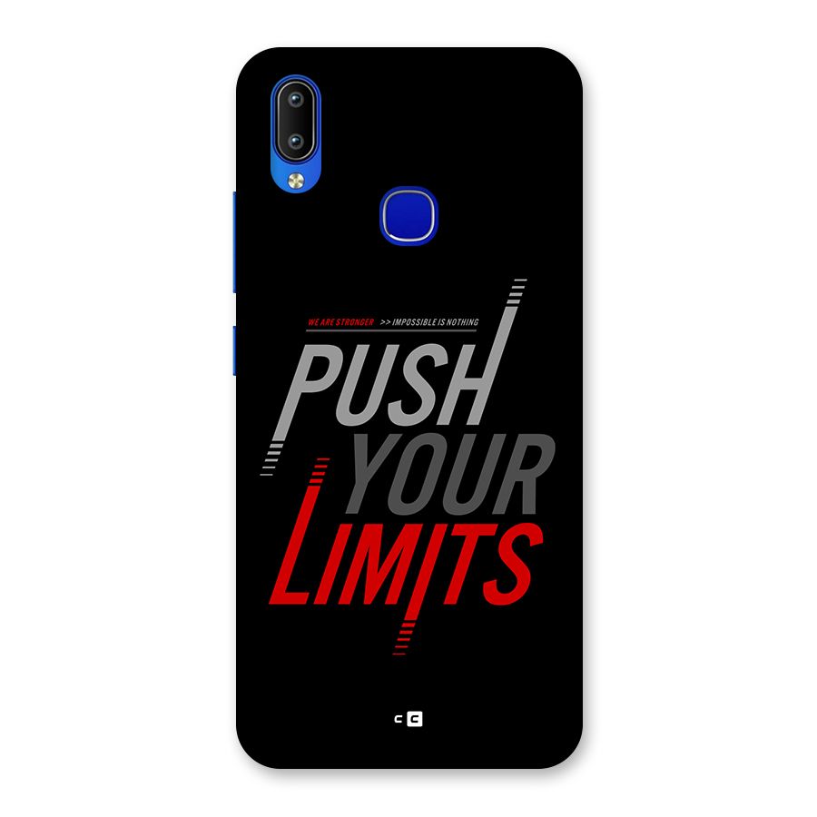 Push Your Limits Back Case for Vivo Y91