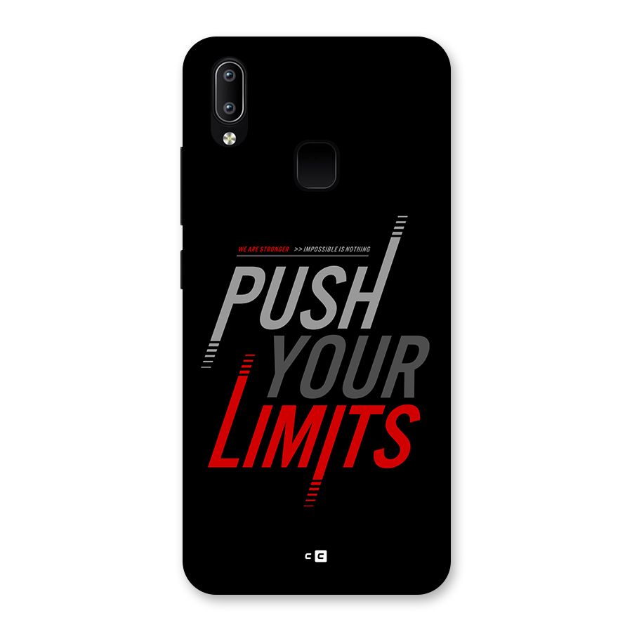 Push Your Limits Back Case for Vivo Y93