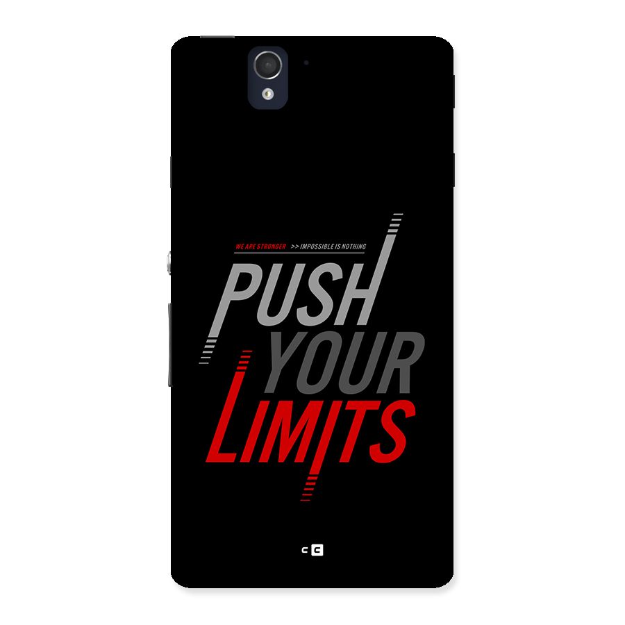 Push Your Limits Back Case for Xperia Z