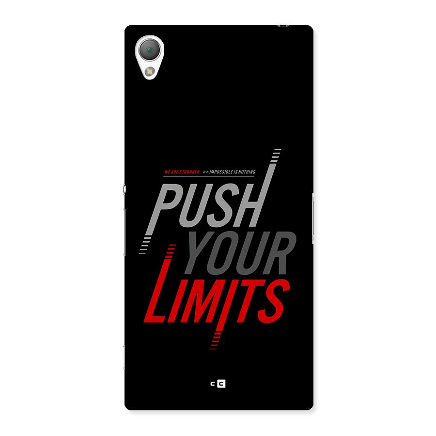 Push Your Limits Back Case for Xperia Z3