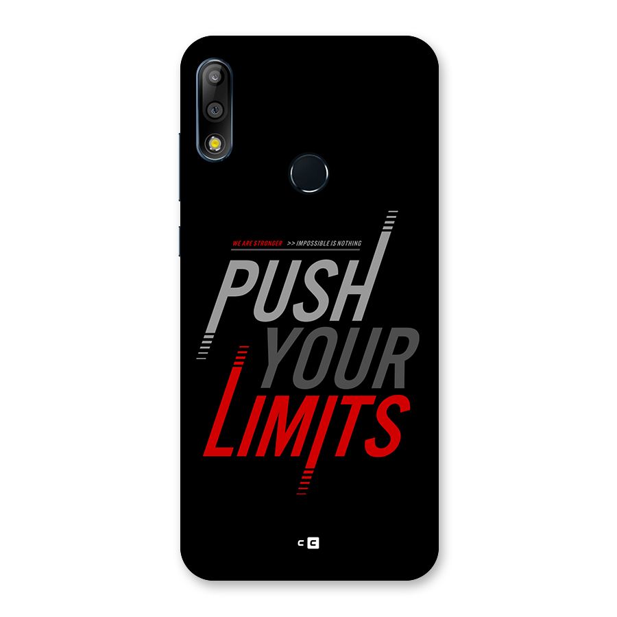 Push Your Limits Back Case for Zenfone Max Pro M2