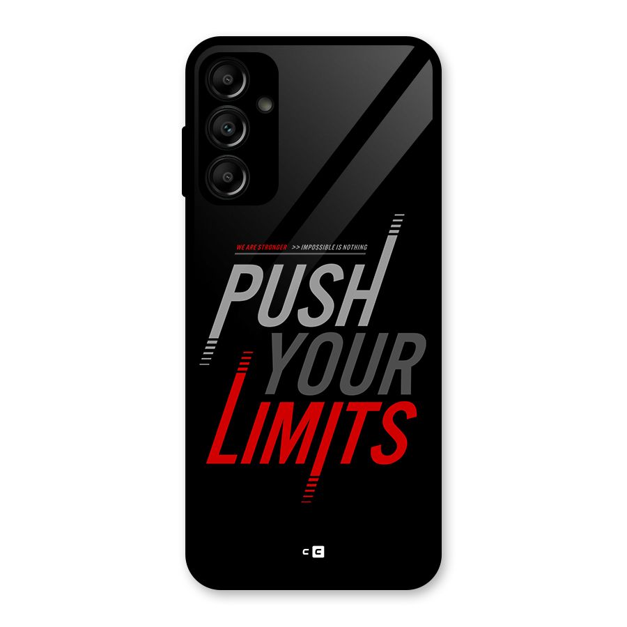 Push Your Limits Glass Back Case for Galaxy A14 5G