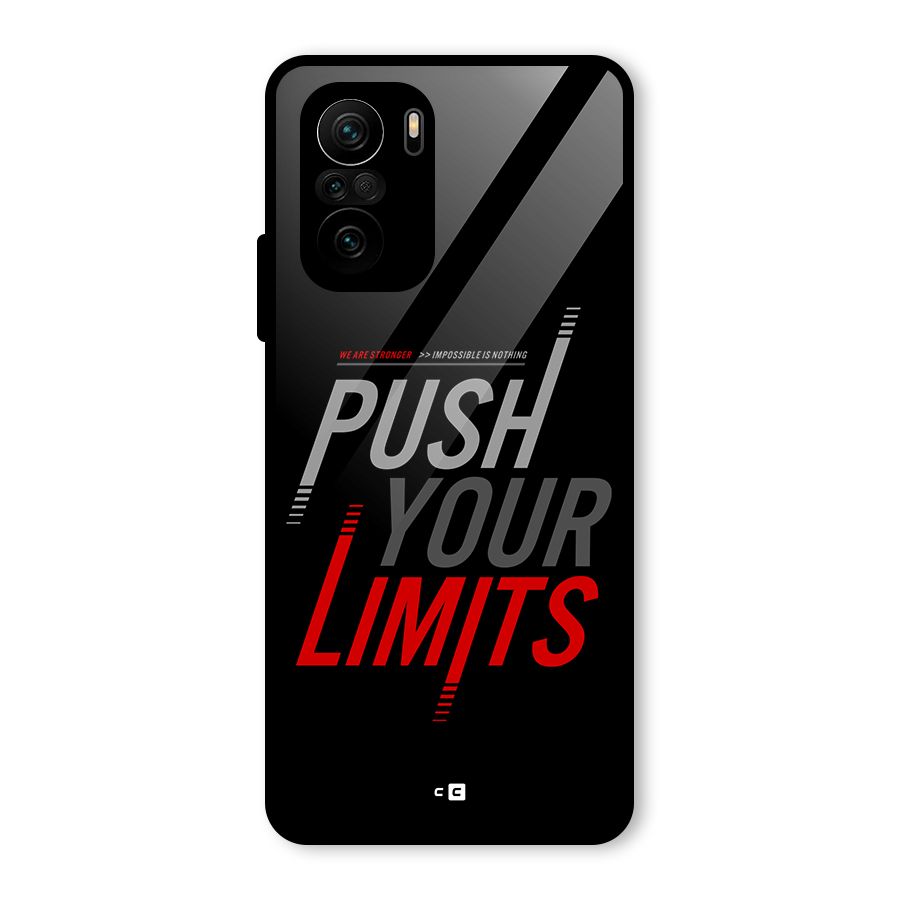 Push Your Limits Glass Back Case for Mi 11x