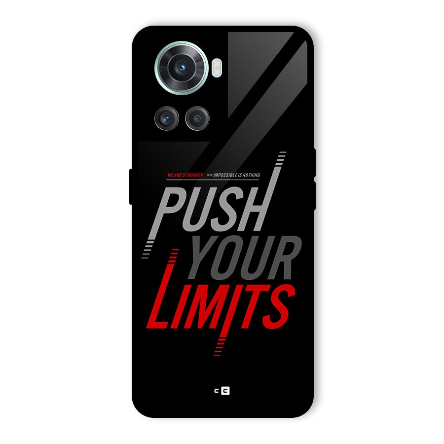 Push Your Limits Glass Back Case for OnePlus 10R