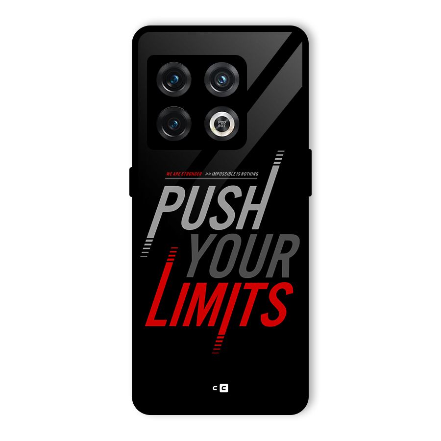 Push Your Limits Glass Back Case for OnePlus 10 Pro 5G