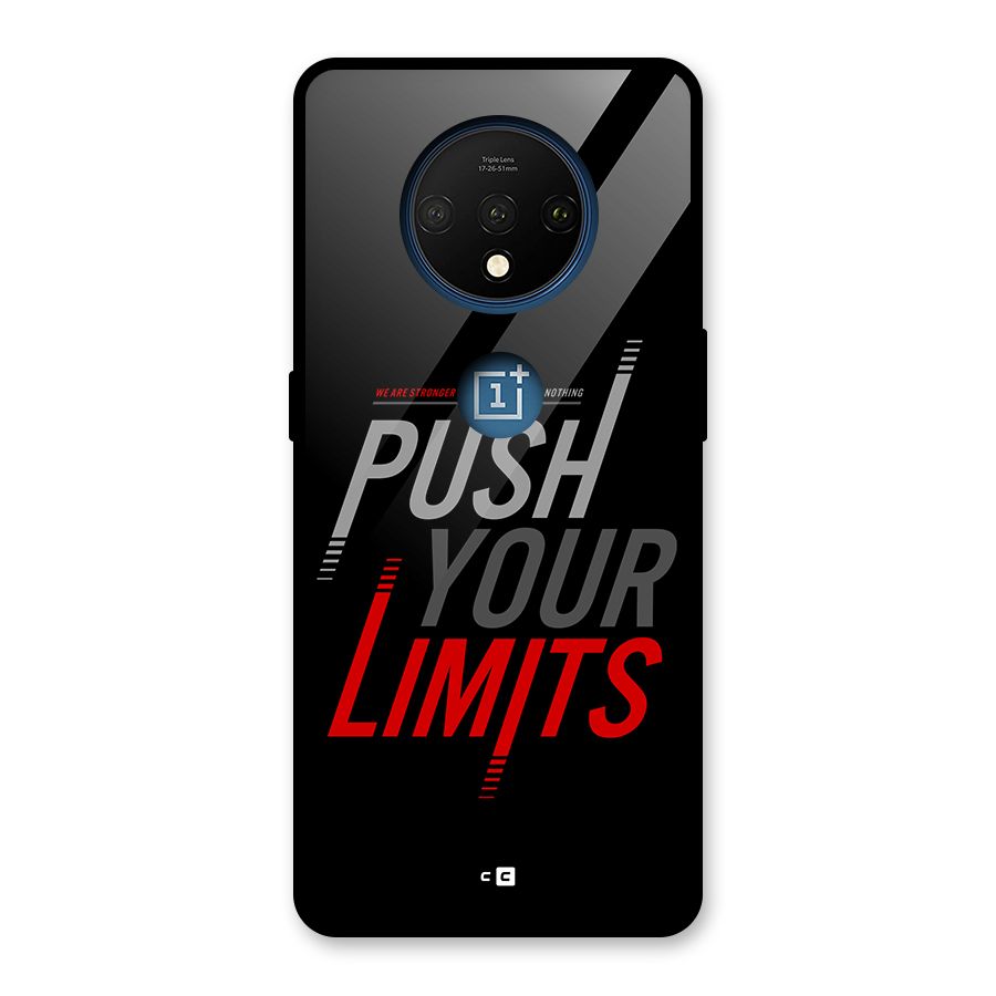 Push Your Limits Glass Back Case for OnePlus 7T