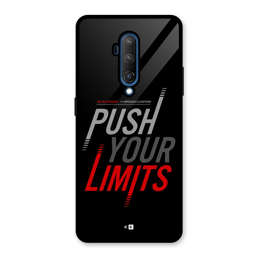 Push Your Limits Glass Back Case for OnePlus 7T Pro