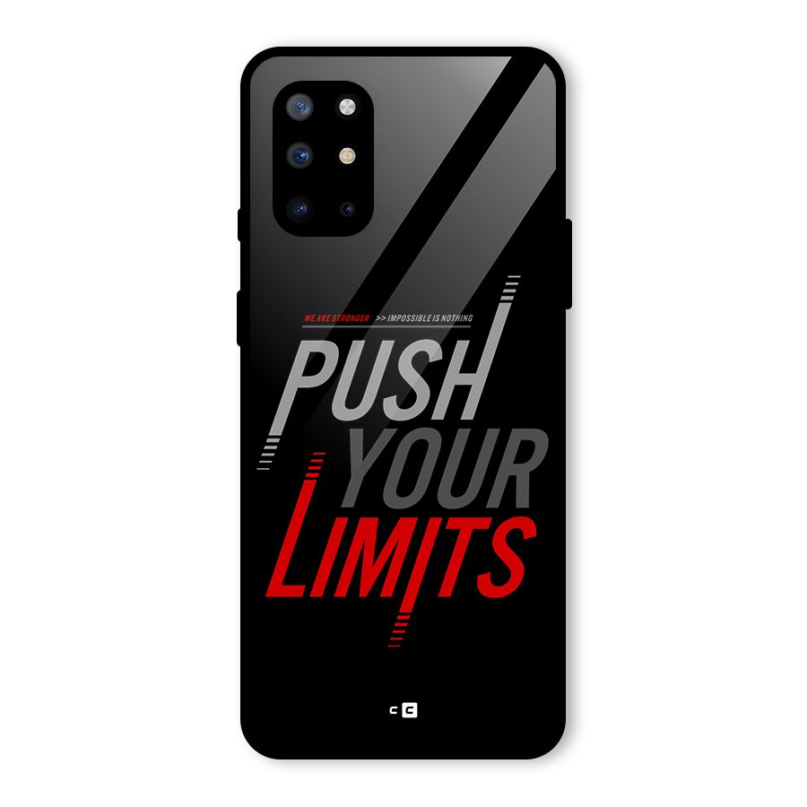 Push Your Limits Glass Back Case for OnePlus 8T
