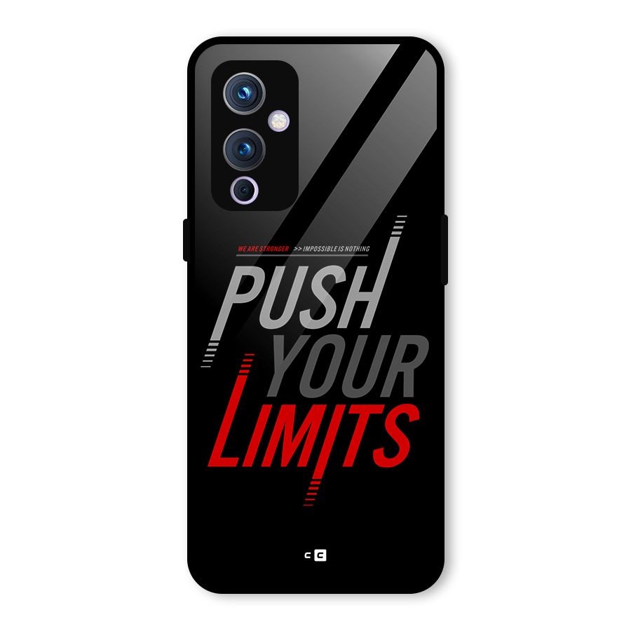 Push Your Limits Glass Back Case for OnePlus 9