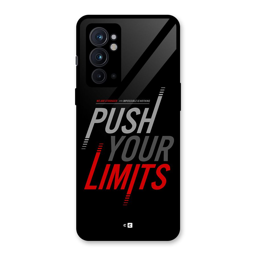 Push Your Limits Glass Back Case for OnePlus 9RT 5G