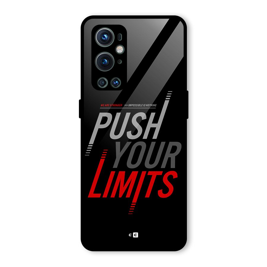 Push Your Limits Glass Back Case for OnePlus 9 Pro
