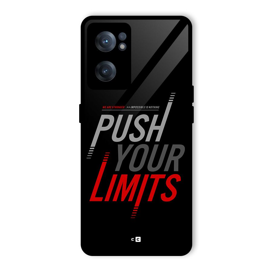 Push Your Limits Glass Back Case for OnePlus Nord CE 2 5G