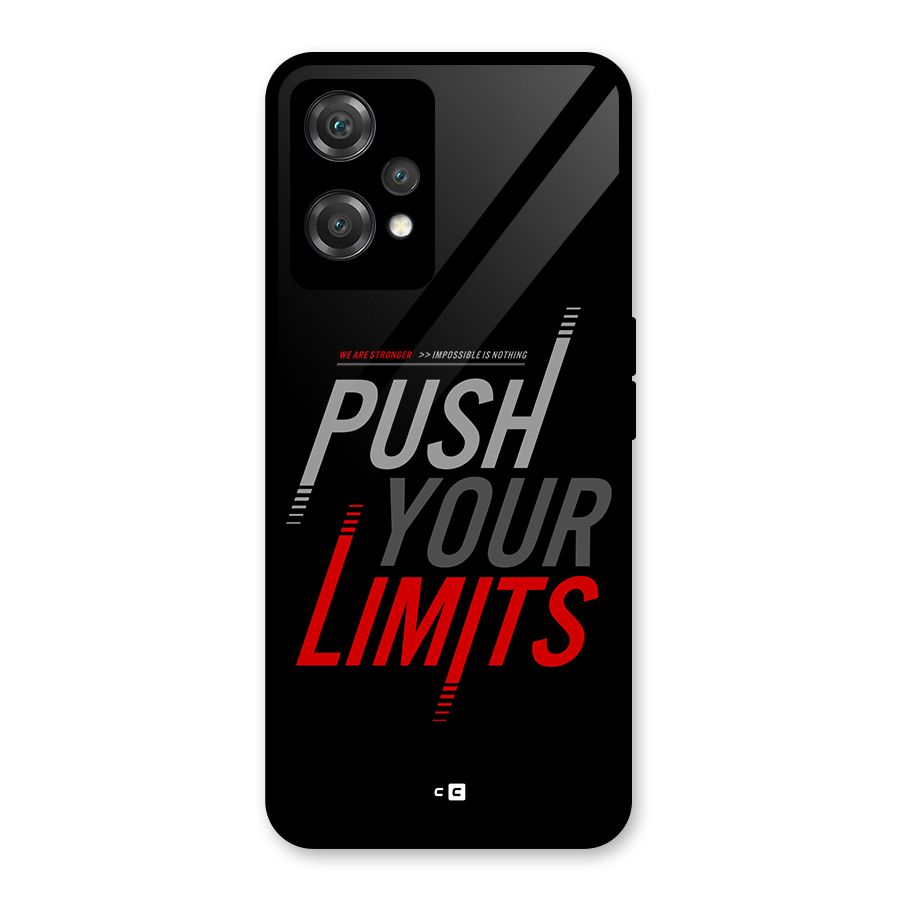 Push Your Limits Glass Back Case for OnePlus Nord CE 2 Lite 5G