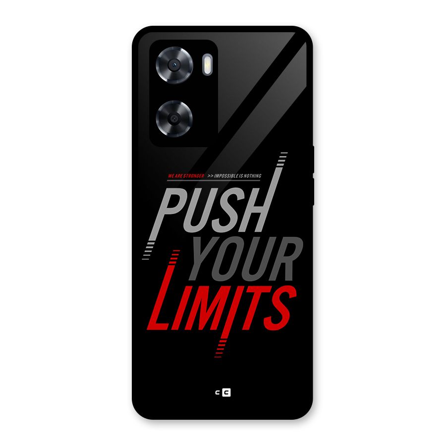 Push Your Limits Glass Back Case for OnePlus Nord N20 SE