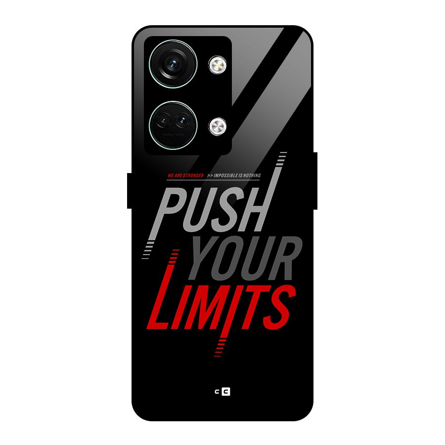 Push Your Limits Glass Back Case for Oneplus Nord 3