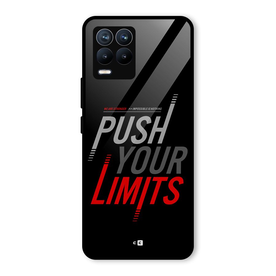 Push Your Limits Glass Back Case for Realme 8 Pro