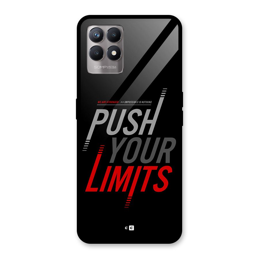 Push Your Limits Glass Back Case for Realme 8i