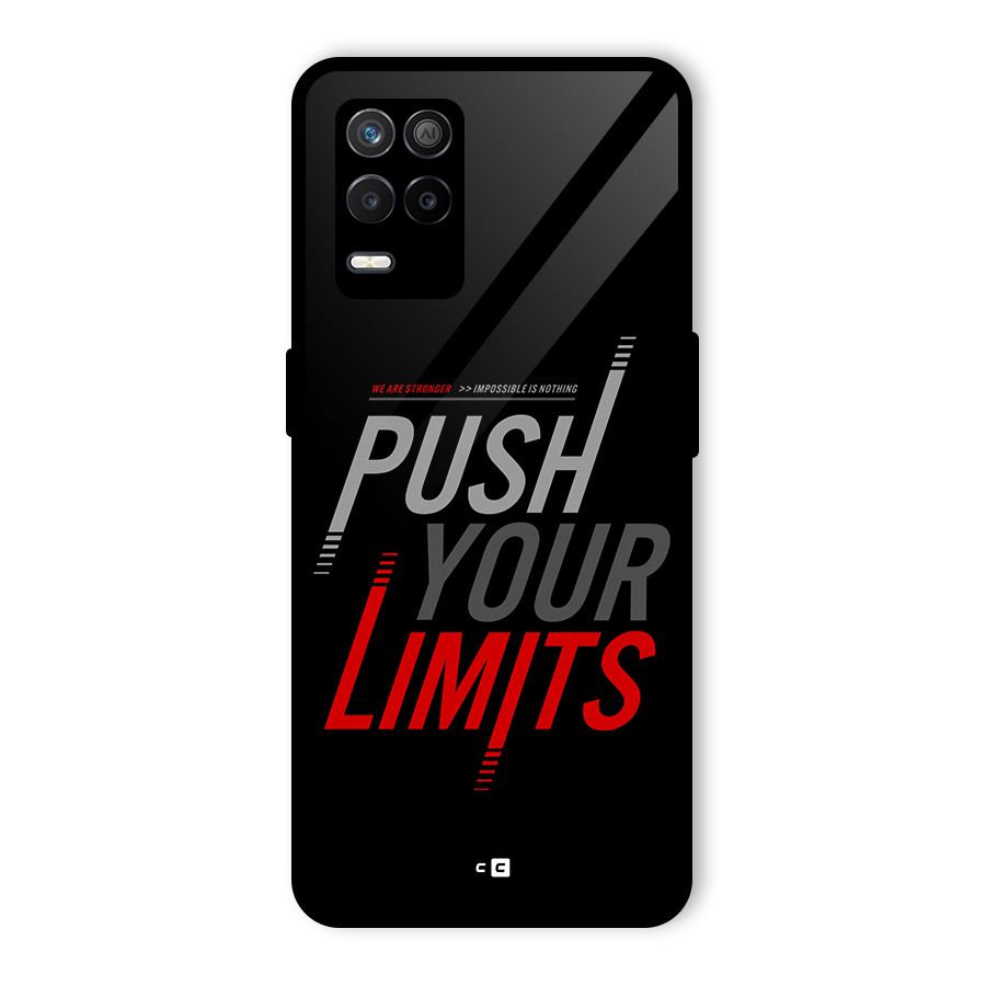 Push Your Limits Glass Back Case for Realme 9 5G