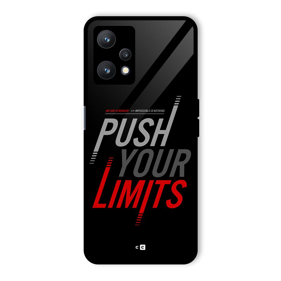 Push Your Limits Glass Back Case for Realme 9 Pro 5G