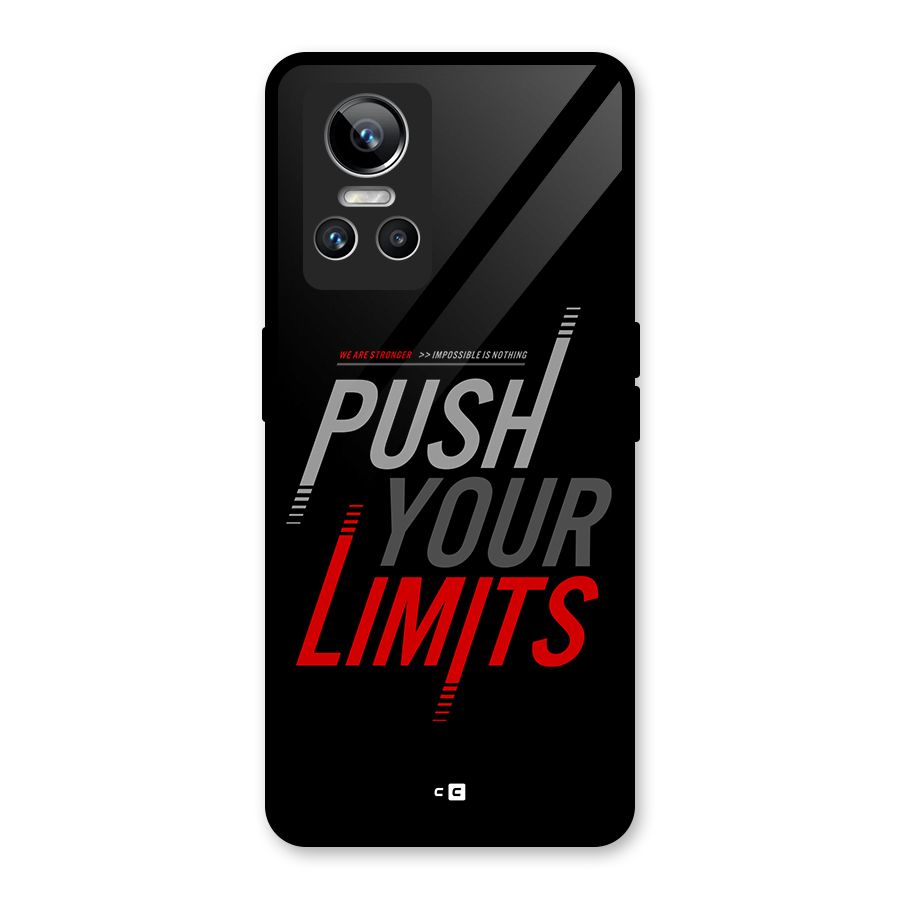 Push Your Limits Glass Back Case for Realme GT Neo 3