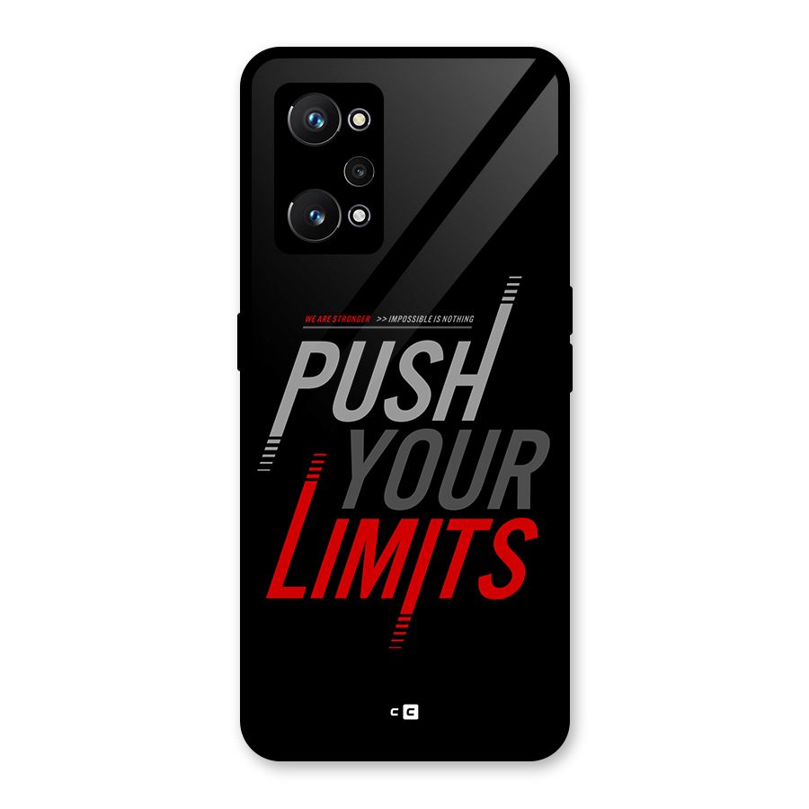Push Your Limits Glass Back Case for Realme GT Neo 3T