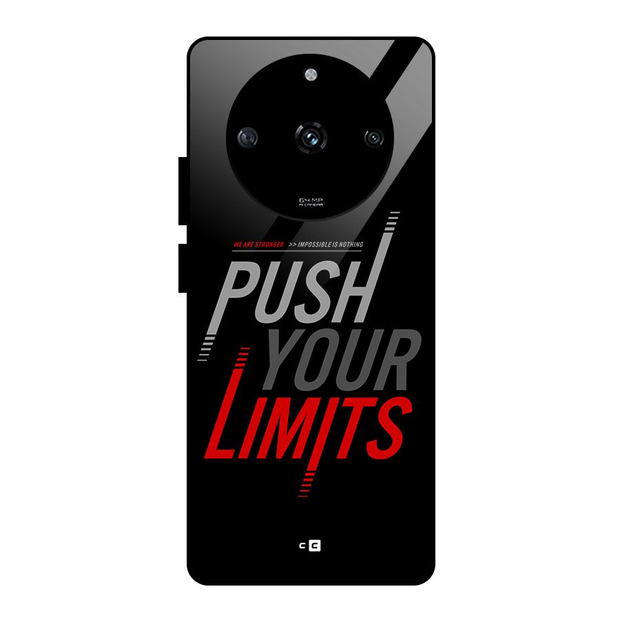 Push Your Limits Glass Back Case for Realme Narzo 60 5G