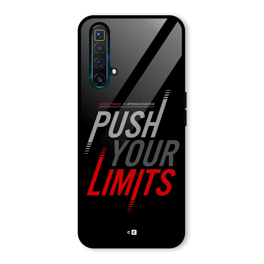 Push Your Limits Glass Back Case for Realme X3