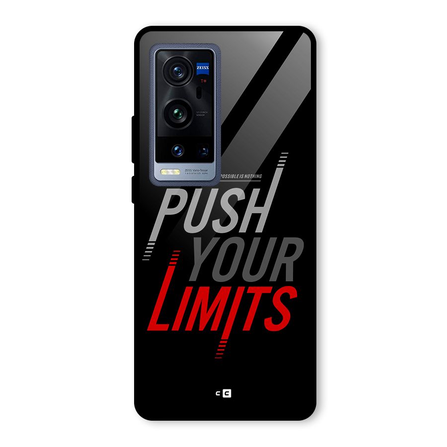 Push Your Limits Glass Back Case for Vivo X60 Pro Plus