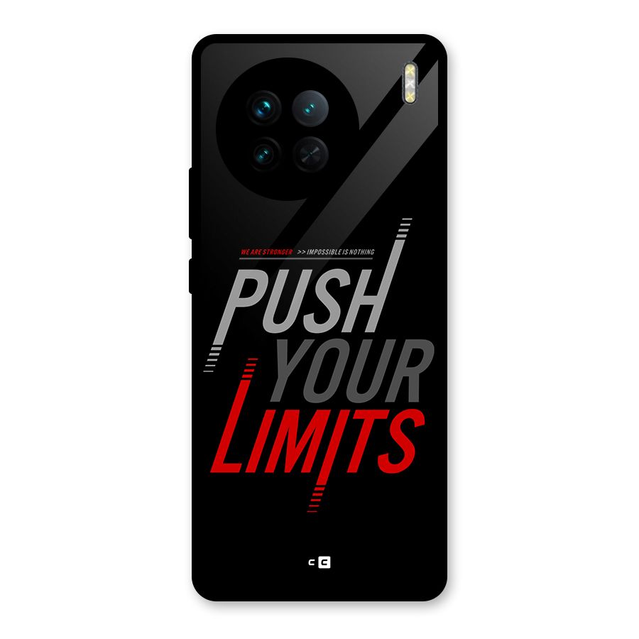 Push Your Limits Glass Back Case for Vivo X90