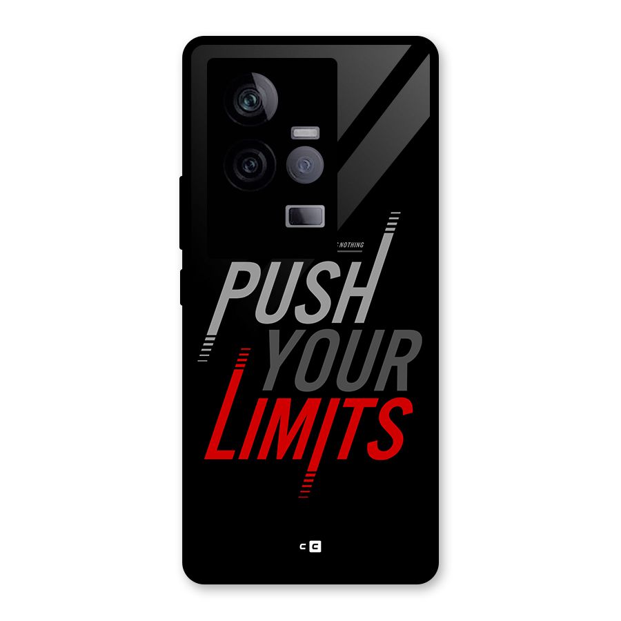 Push Your Limits Glass Back Case for Vivo iQOO 11 5G