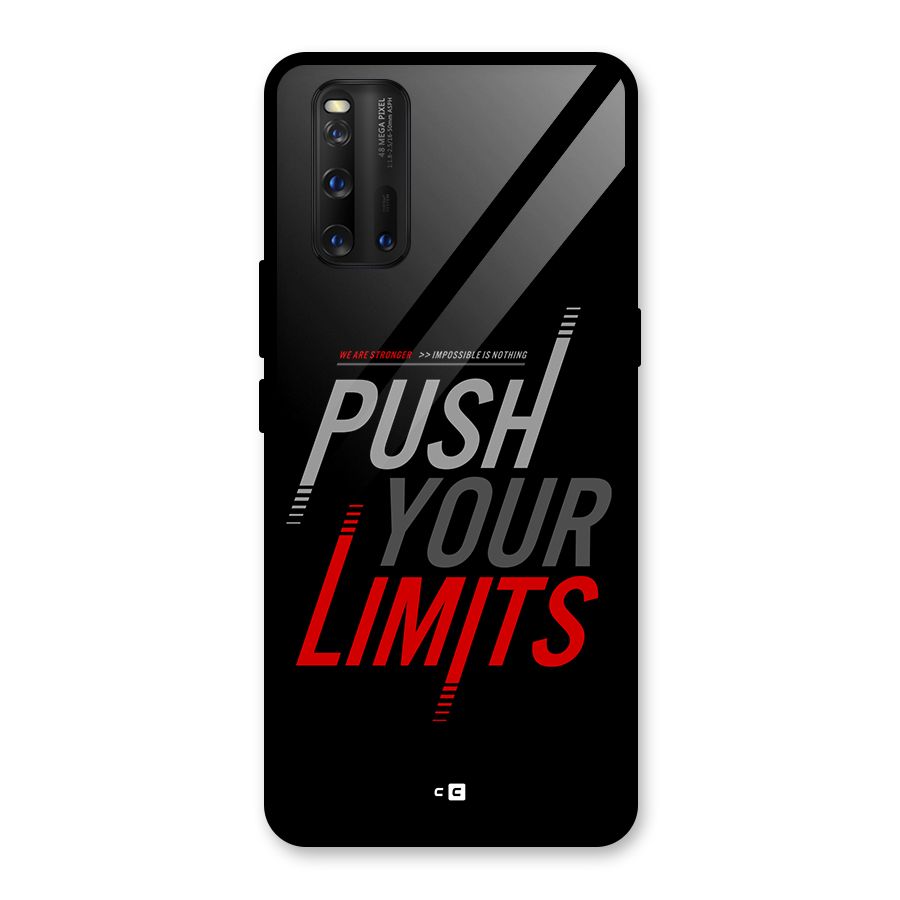 Push Your Limits Glass Back Case for Vivo iQOO 3