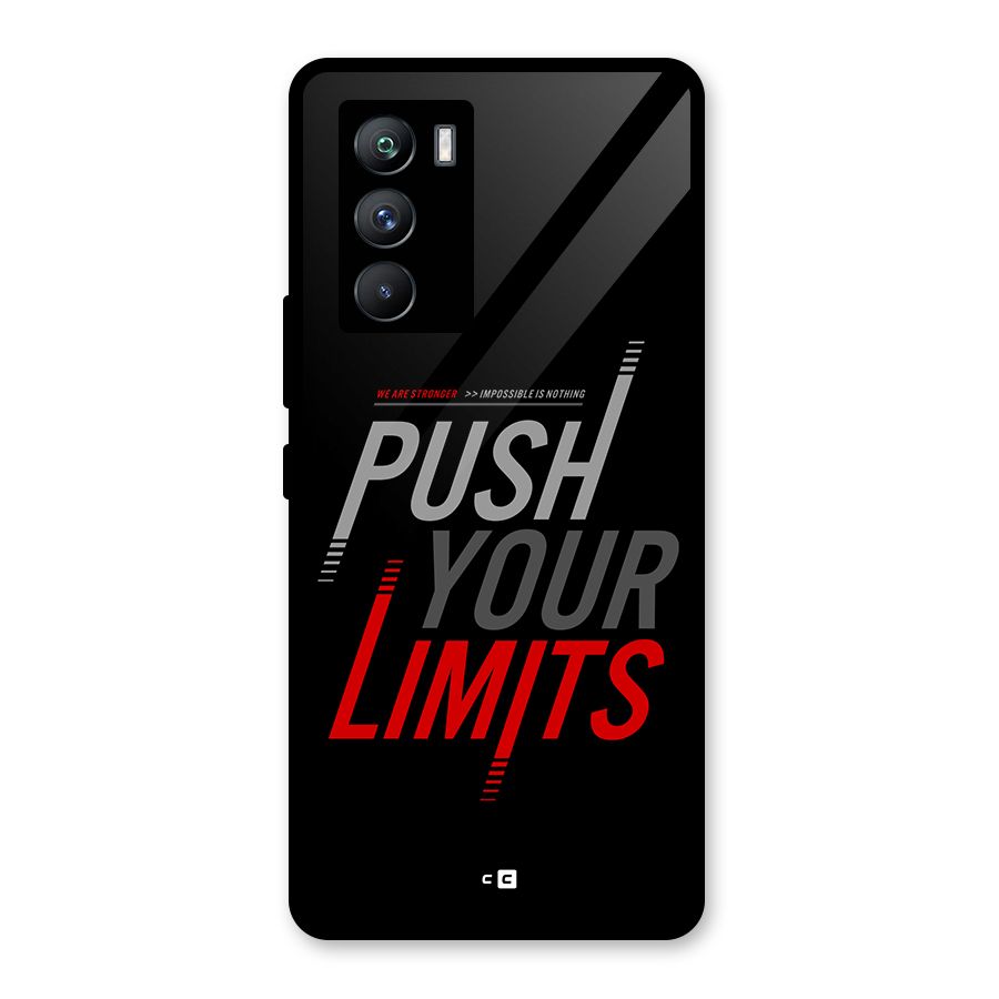 Push Your Limits Glass Back Case for Vivo iQOO 9 SE