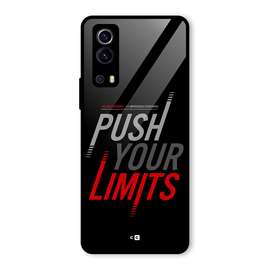 Push Your Limits Glass Back Case for Vivo iQOO Z3