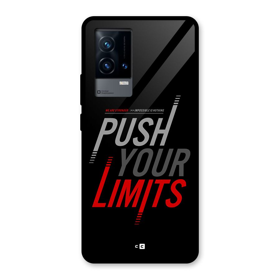 Push Your Limits Glass Back Case for iQOO 9 5G