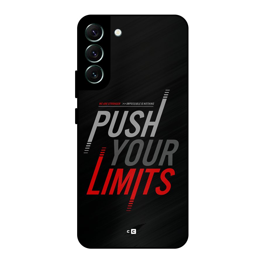 Push Your Limits Metal Back Case for Galaxy S22 Plus 5G