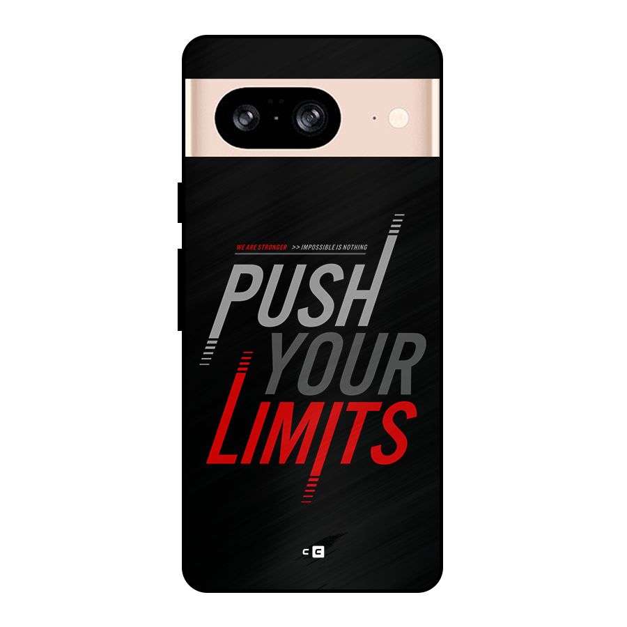 Push Your Limits Metal Back Case for Google Pixel 8