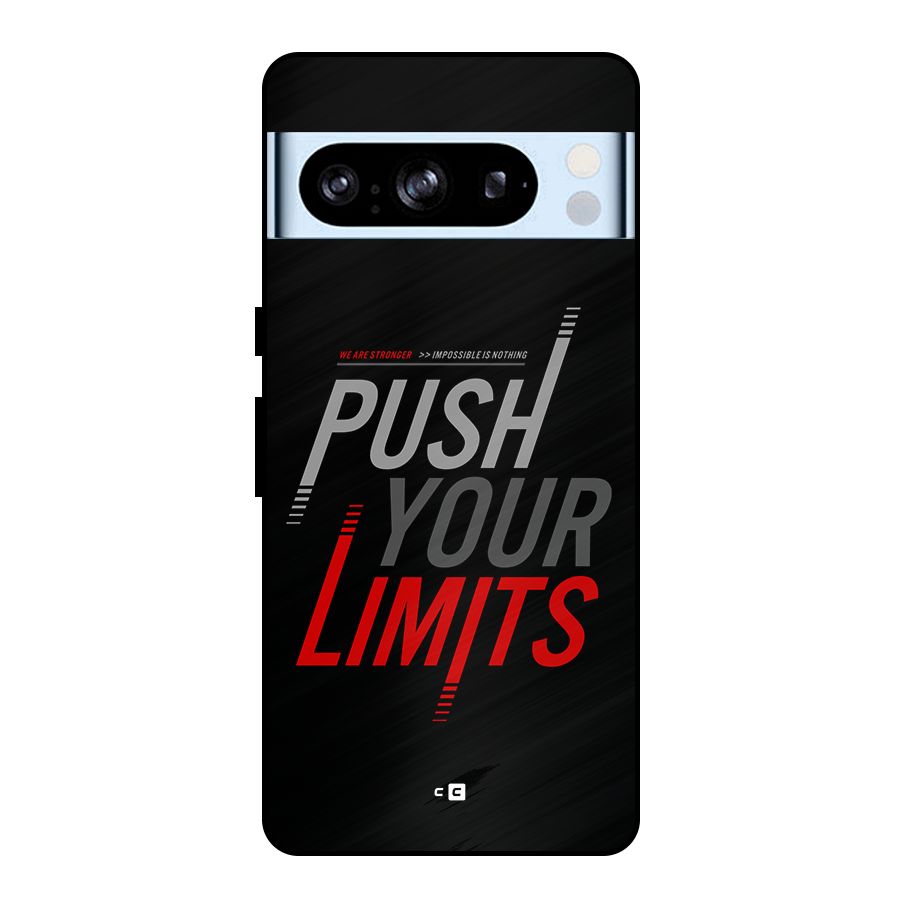 Push Your Limits Metal Back Case for Google Pixel 8 Pro
