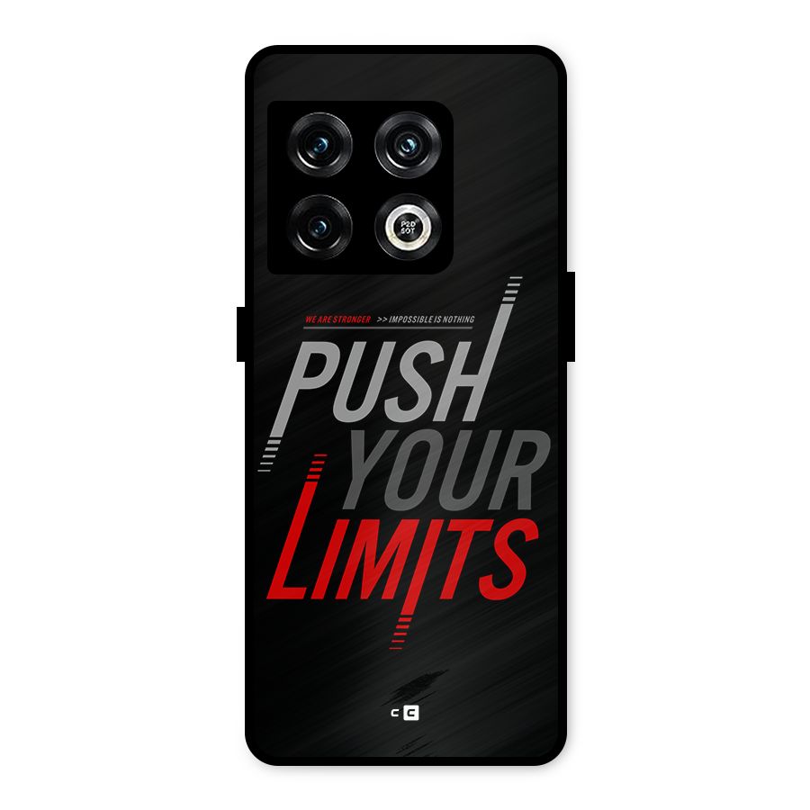 Push Your Limits Metal Back Case for OnePlus 10 Pro 5G