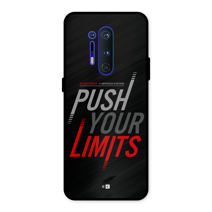 Push Your Limits Metal Back Case for OnePlus 8 Pro